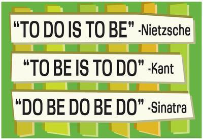 NEW Humorous Quote Poster Kant Nietzsche Sinatra Sign 