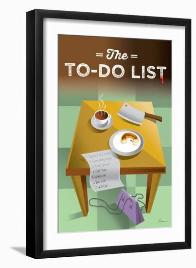 To Do List-Greg Simanson-Framed Giclee Print