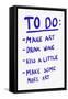 To Do-Athene Fritsch-Framed Stretched Canvas