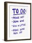 To Do-Athene Fritsch-Framed Giclee Print