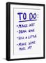 To Do-Athene Fritsch-Framed Giclee Print