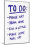 To Do-Athene Fritsch-Mounted Giclee Print