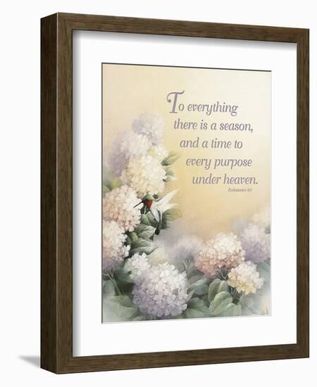 To Everything-unknown Chiu-Framed Art Print