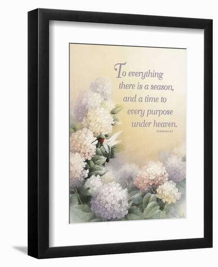 To Everything-unknown Chiu-Framed Art Print