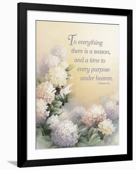 To Everything-unknown Chiu-Framed Art Print