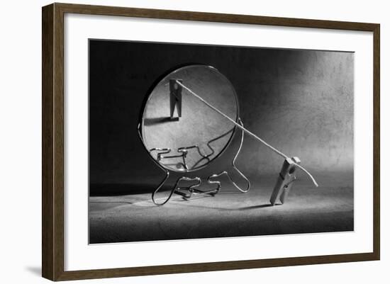 To Fight with Oneself-Victoria Ivanova-Framed Photographic Print