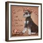 To Forgive Is Canine-Janet Kruskamp-Framed Art Print