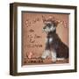 To Forgive Is Canine-Janet Kruskamp-Framed Art Print