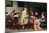 To Friends and Good Company, 1894 (Oil on Canvas)-Fred Roe-Mounted Giclee Print