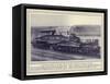 To Get the Big Krupp's to the Front, One of the Special Essen Railway Wagons for Artillery-null-Framed Stretched Canvas