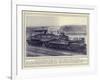 To Get the Big Krupp's to the Front, One of the Special Essen Railway Wagons for Artillery-null-Framed Photographic Print