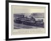 To Get the Big Krupp's to the Front, One of the Special Essen Railway Wagons for Artillery-null-Framed Photographic Print