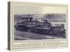 To Get the Big Krupp's to the Front, One of the Special Essen Railway Wagons for Artillery-null-Stretched Canvas