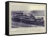 To Get the Big Krupp's to the Front, One of the Special Essen Railway Wagons for Artillery-null-Framed Stretched Canvas