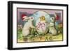 To Greet You at Easter Postcard-null-Framed Giclee Print