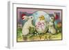 To Greet You at Easter Postcard-null-Framed Giclee Print