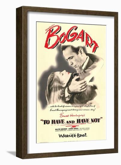 To Have and Have Not, 1944-null-Framed Art Print