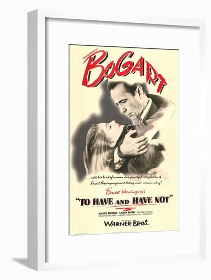 To Have and Have Not, 1944-null-Framed Art Print