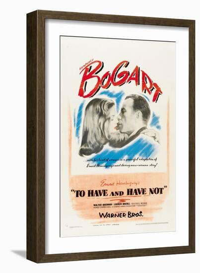 To Have and Have Not, 1944-null-Framed Art Print