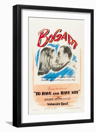 To Have and Have Not, 1944-null-Framed Art Print