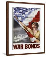 To Have and to Hold! War Bonds Poster-null-Framed Giclee Print