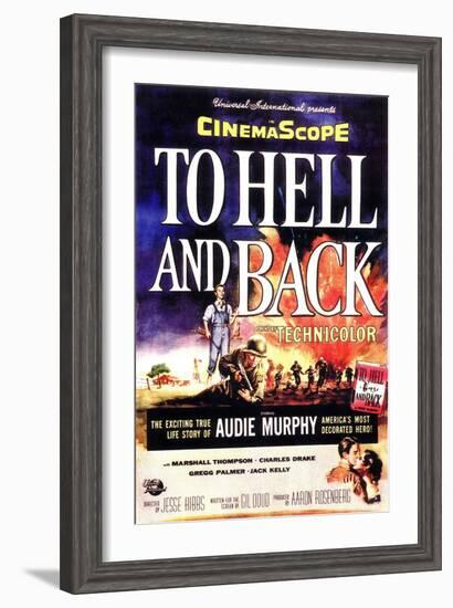 To Hell and Back, 1955-null-Framed Art Print