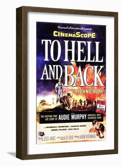 To Hell and Back, 1955-null-Framed Art Print