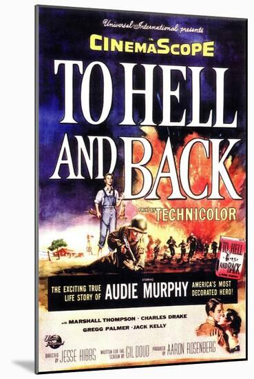 To Hell and Back, 1955-null-Mounted Art Print