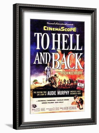 To Hell and Back, 1955-null-Framed Art Print