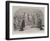 To Help the Guards-Frederic De Haenen-Framed Giclee Print