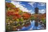 To-Ji Pagoda in Kyoto, Japan during the Fall Season.-SeanPavonePhoto-Mounted Photographic Print
