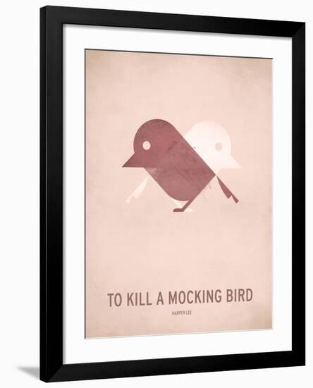 To Kill a Mocking Bird_Minimal-Christian Jackson-Framed Art Print
