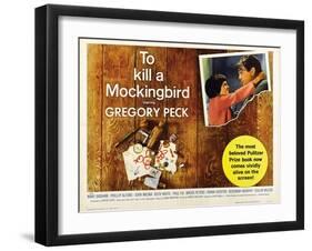 To Kill a Mockingbird, 1962, Directed by Robert Mulligan-null-Framed Giclee Print