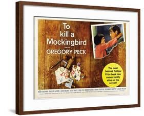 To Kill a Mockingbird, 1962, Directed by Robert Mulligan-null-Framed Giclee Print