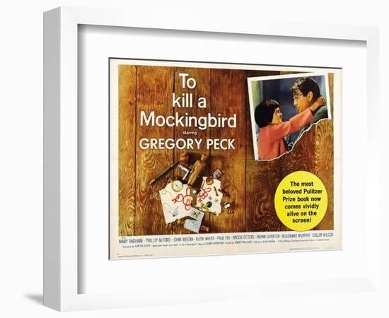 To Kill a Mockingbird, 1962, Directed by Robert Mulligan-null-Framed Giclee Print