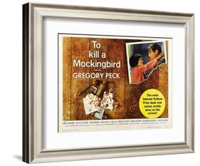 To Kill a Mockingbird, 1962, Directed by Robert Mulligan-null-Framed Giclee Print