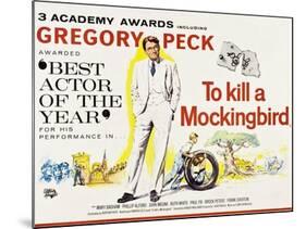 To Kill a Mockingbird, 1962-null-Mounted Giclee Print