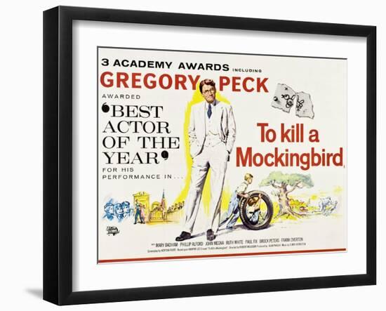 To Kill a Mockingbird, 1962-null-Framed Giclee Print