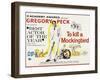 To Kill a Mockingbird, 1962-null-Framed Premium Giclee Print