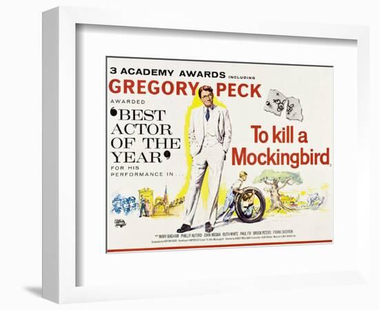 To Kill a Mockingbird, 1962-null-Framed Giclee Print