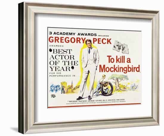 To Kill a Mockingbird, 1962-null-Framed Giclee Print