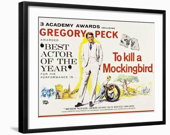 To Kill a Mockingbird, 1962-null-Framed Giclee Print