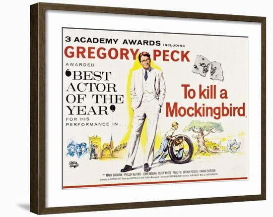 To Kill a Mockingbird, 1962-null-Framed Giclee Print