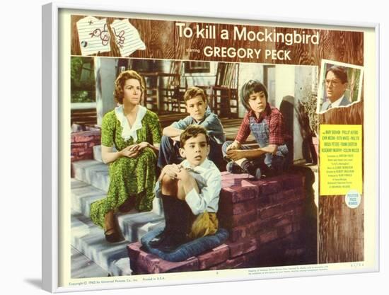 To Kill a Mockingbird, 1963-null-Framed Art Print