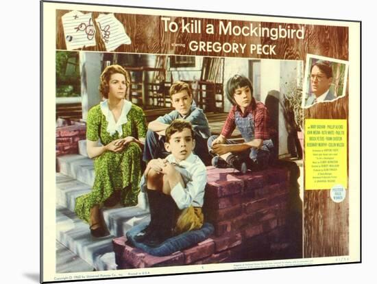 To Kill a Mockingbird, 1963-null-Mounted Art Print