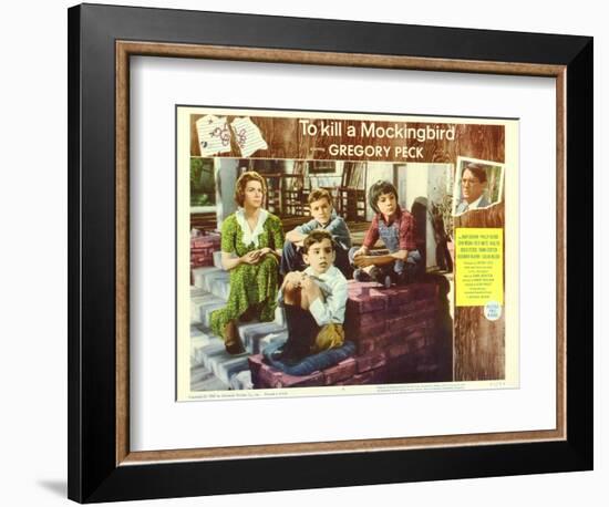 To Kill a Mockingbird, 1963-null-Framed Art Print