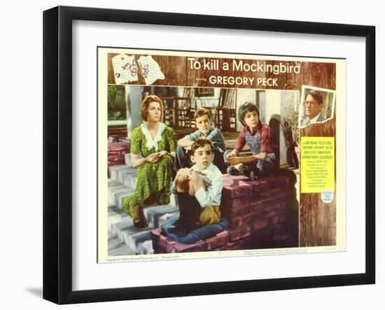 To Kill a Mockingbird, 1963-null-Framed Art Print