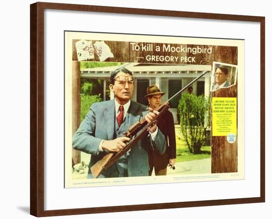 To Kill a Mockingbird, 1963-null-Framed Art Print