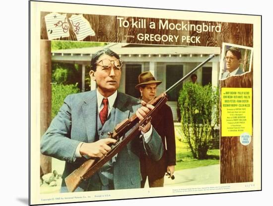 To Kill a Mockingbird, 1963-null-Mounted Art Print