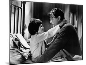 To Kill a Mockingbird, from Left: Mary Badham, Gregory Peck, 1962-null-Mounted Photo